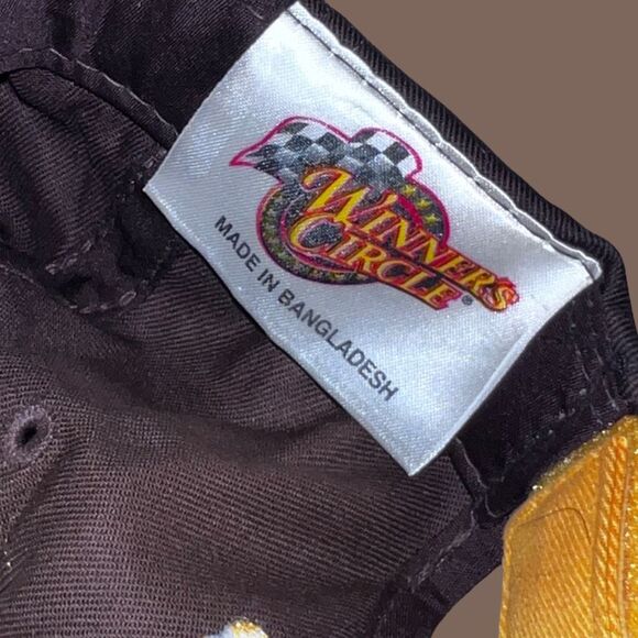 NWT Dale Jarrett #88 Brown Racing Ball Hat UPS Nascar Winner Adjustable Cap Hat - Picture 4 of 6